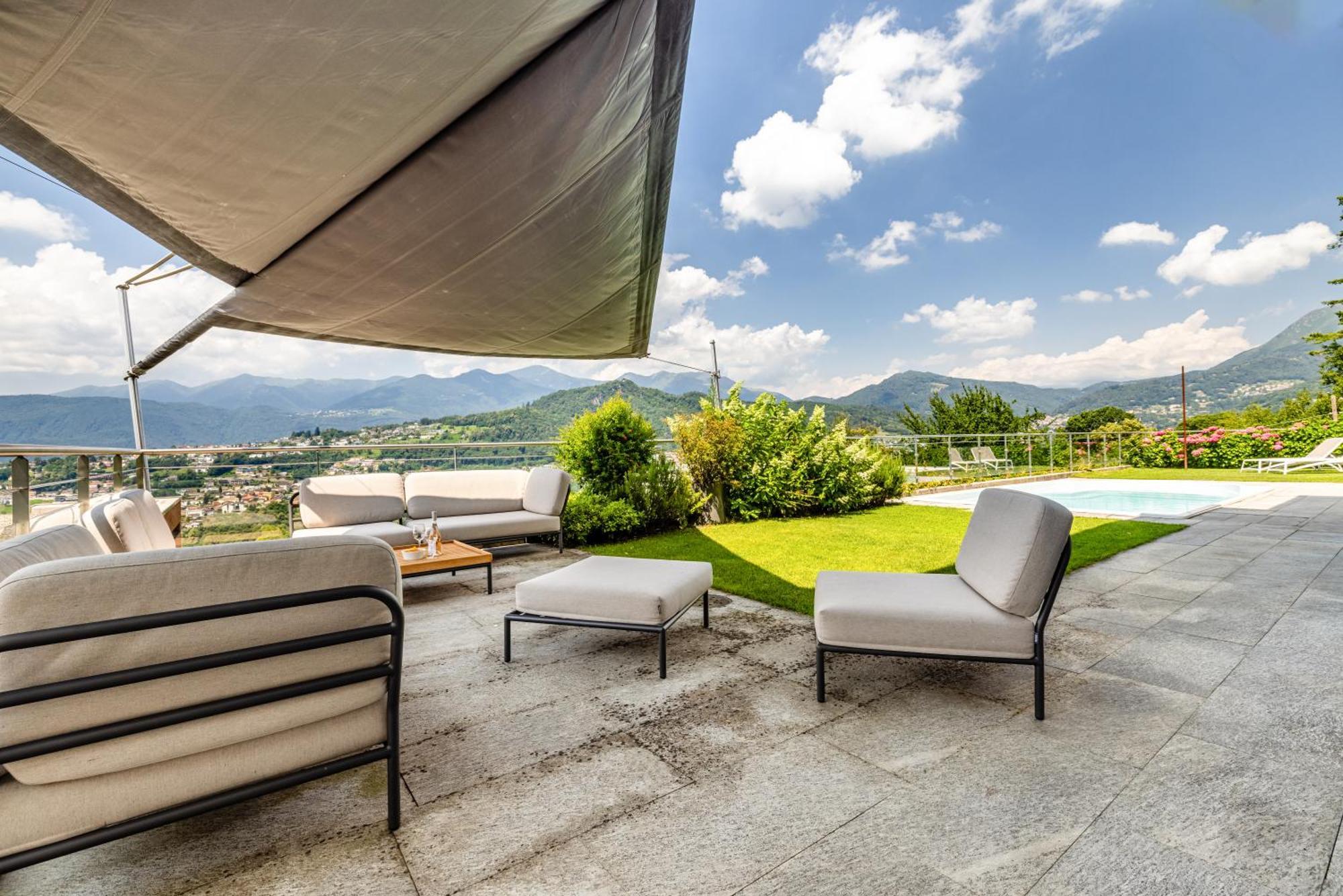 Villa Girandola With Private, Heated Pool Lugano Exterior photo