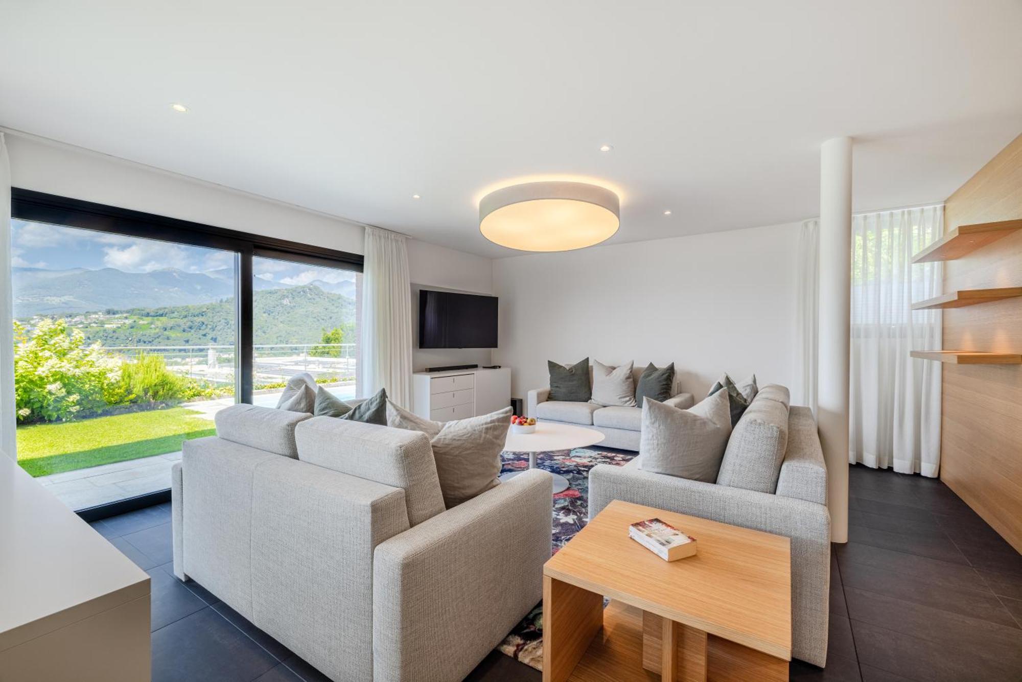 Villa Girandola With Private, Heated Pool Lugano Exterior photo